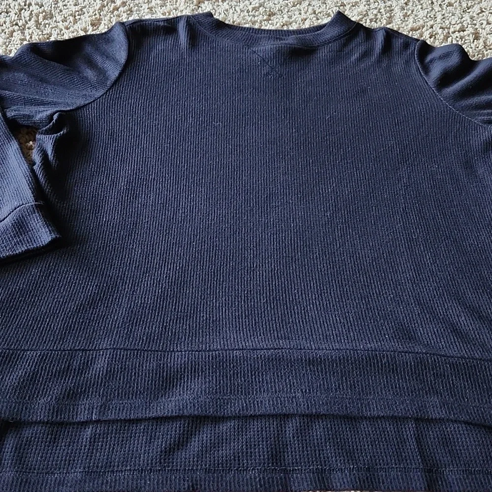 Zuda Black Thermal Material Women's Black Long Sleeve Size 1x - Picture 2 of 6